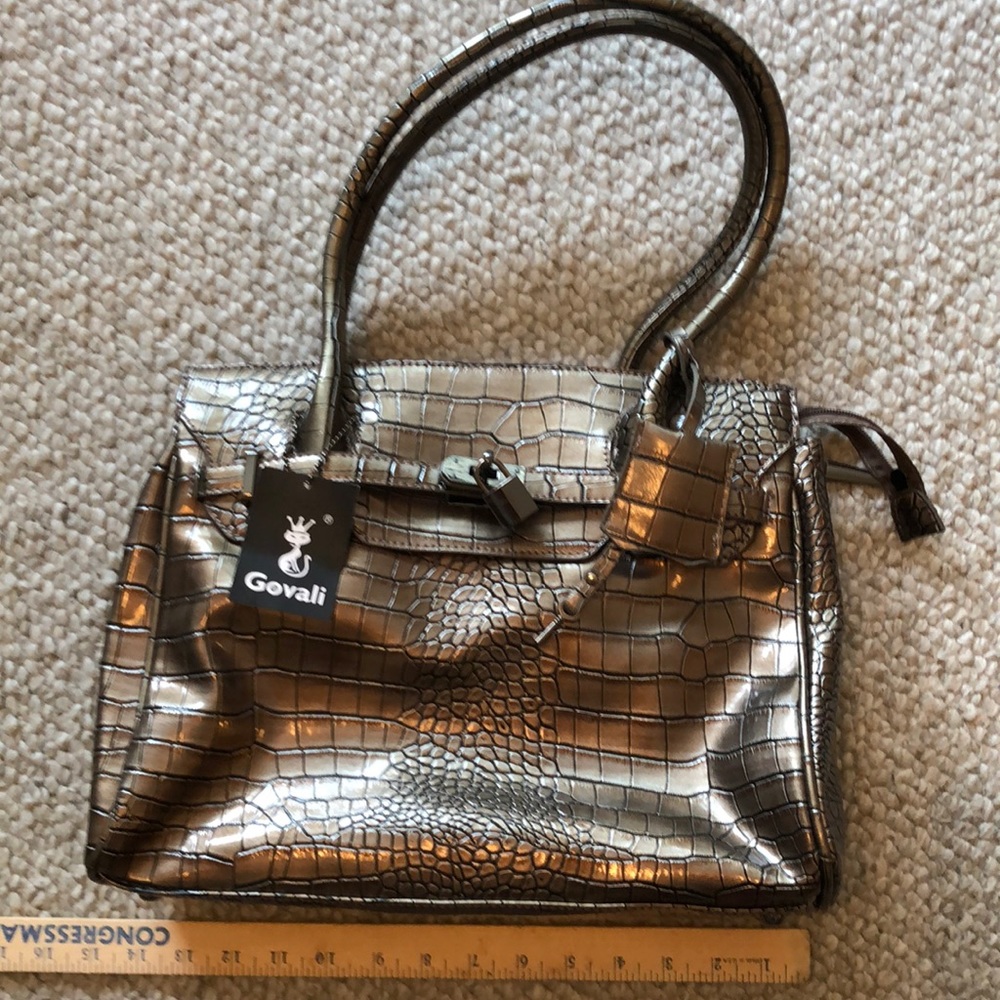 Bronze Govali handbag